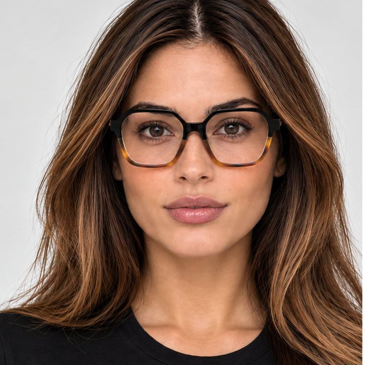 משקפי ראייה Longchamp דגם LO2740N-011-53 לנשים 53 מ״מ בצבע Black Havana