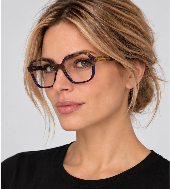 משקפי ראייה Longchamp דגם LO2740N-505-51 לנשים 51 מ״מ בצבע Purple Havana
