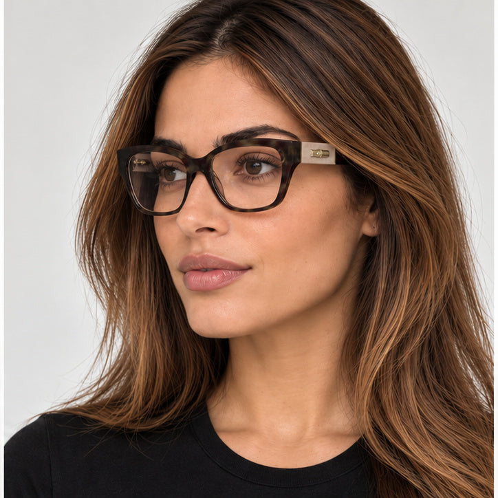 Longchamp Women's 52 mm Beige Havana Eyeglasses LO2742L-251-52