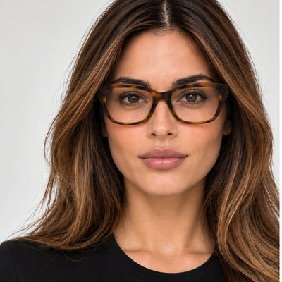 משקפי ראייה Longchamp דגם LO2742LN-230-52 לנשים 52 מ״מ בצבע טורטויז כהה