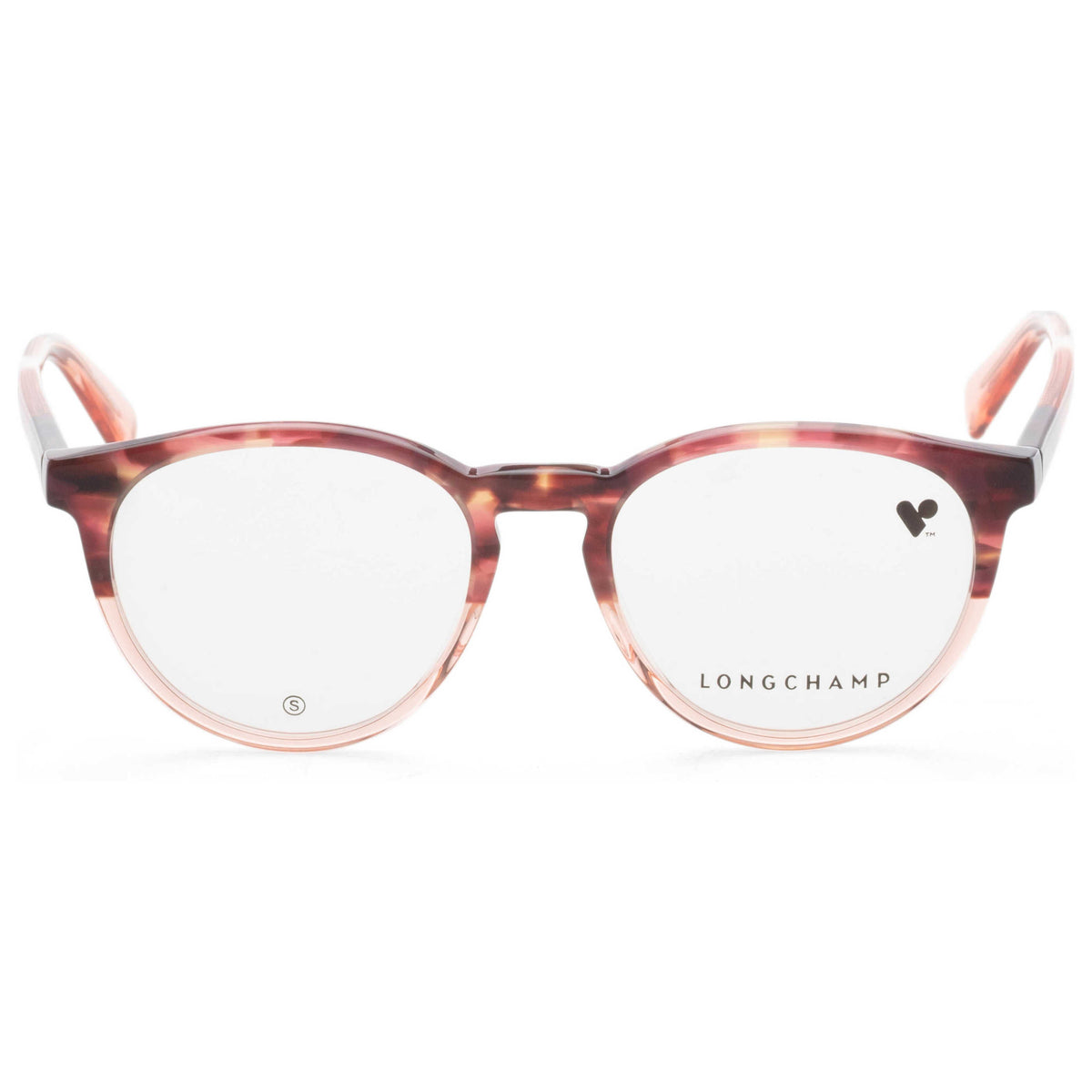 Longchamp Women's 49mm Textured Red Rose Eyeglasses LO2752-608-49