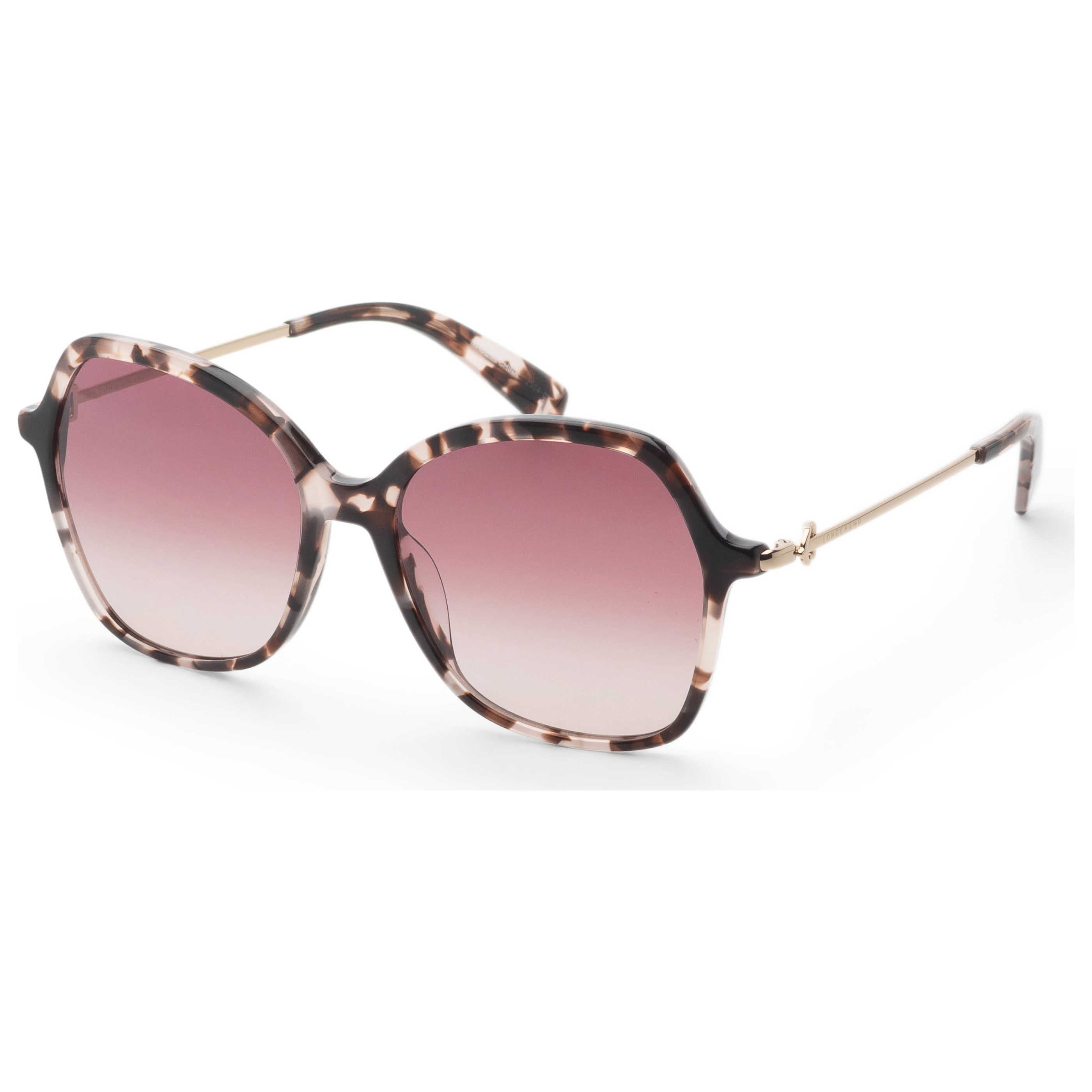 משקפי שמש Longchamp דגם Lo705S לנשים 57 מ״מ בצבע ורוד הוואנה