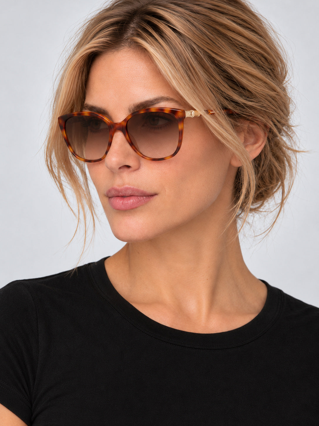 Longchamp Women's 56 mm Brown Rose Gradient Sunglasses LO710SN-203-56