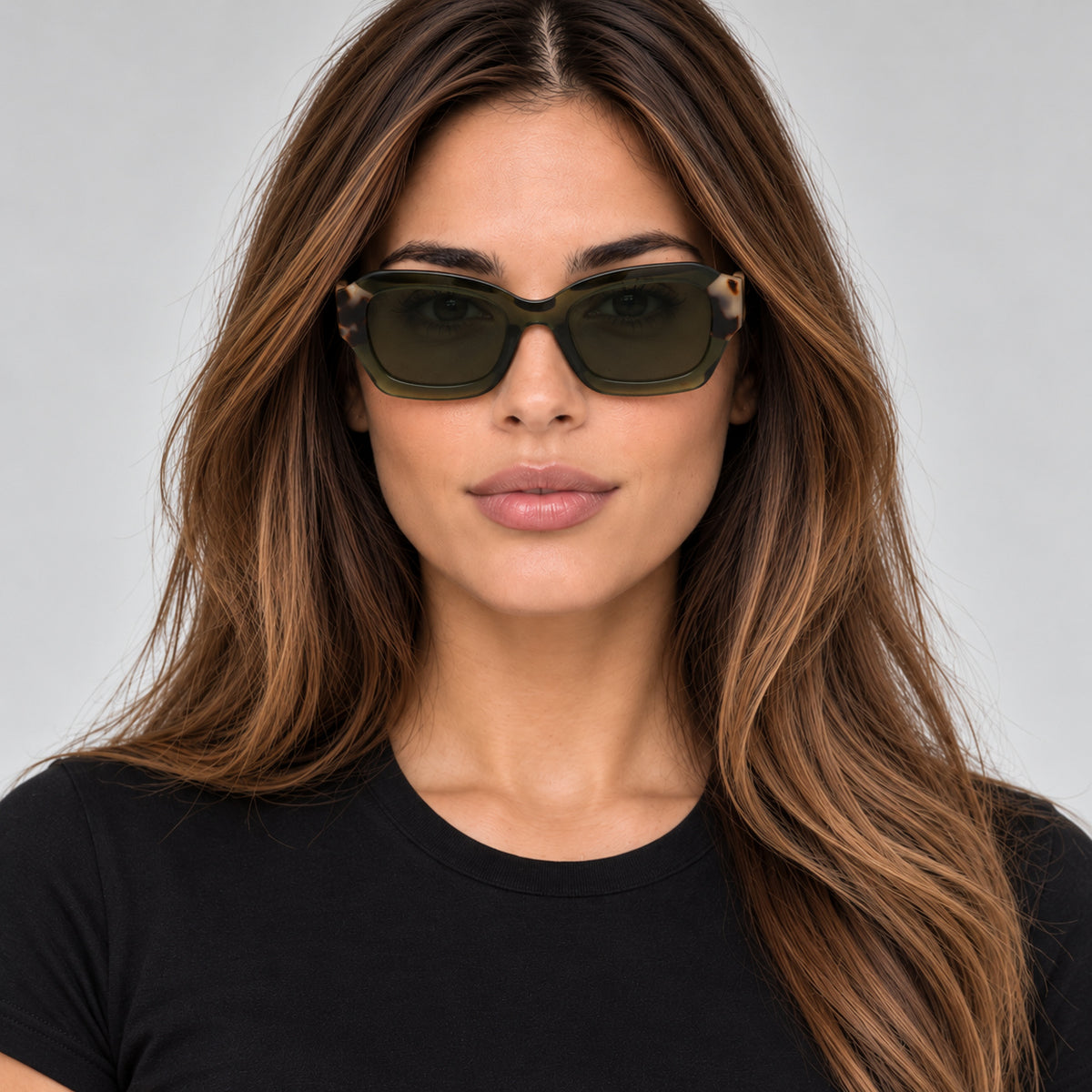 Longchamp Women's 50 mm Khaki Havana Sunglasses LO749SN-320-50