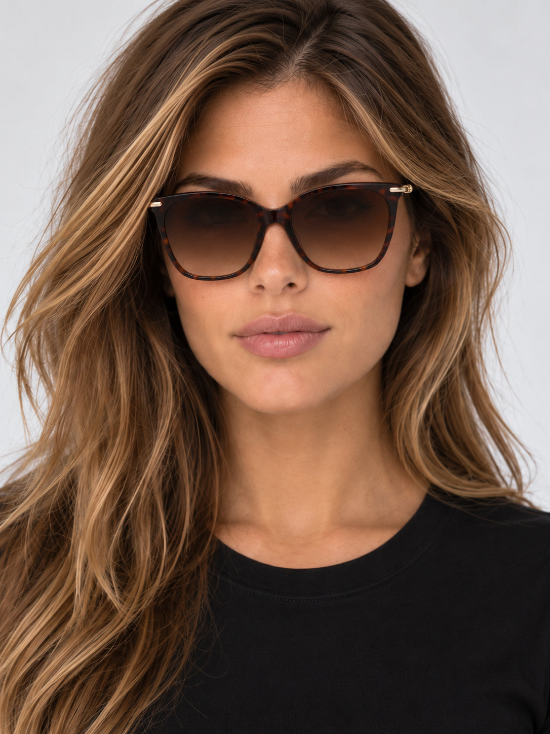 Longchamp Women's 55 mm Dark Havana Sunglasses LO757SN-242-55