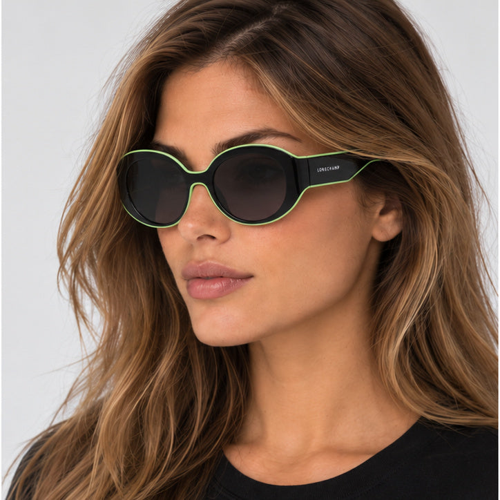 Longchamp Women's 53mm Black Sunglasses LO758S-001