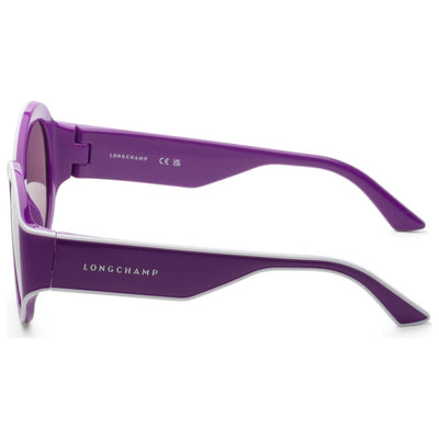 משקפי שמש Longchamp דגם Lo758S לנשים 53 מ״מ בצבע סגול