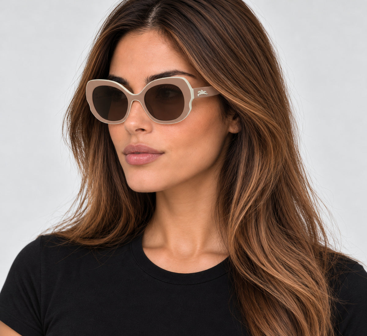 Longchamp Women's 52 mm Nude Sunglasses LO780S-272-52