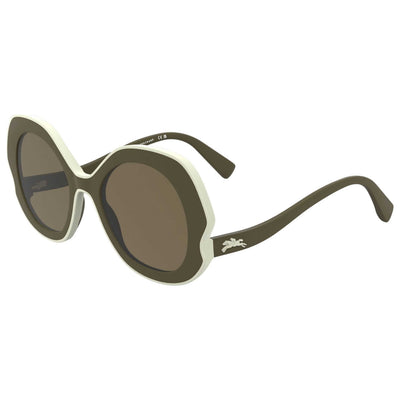 Longchamp Women's 52 mm Khaki Green Sunglasses LO780S-319-52