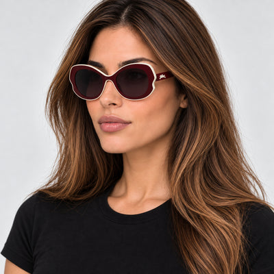 Longchamp Women's 52 mm Burgundy Sunglasses LO780S-601-52