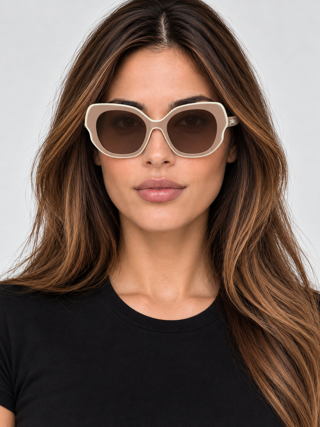 משקפי שמש Longchamp דגם LO780SN-272-52 לנשים 52 מ״מ בצבע Nude