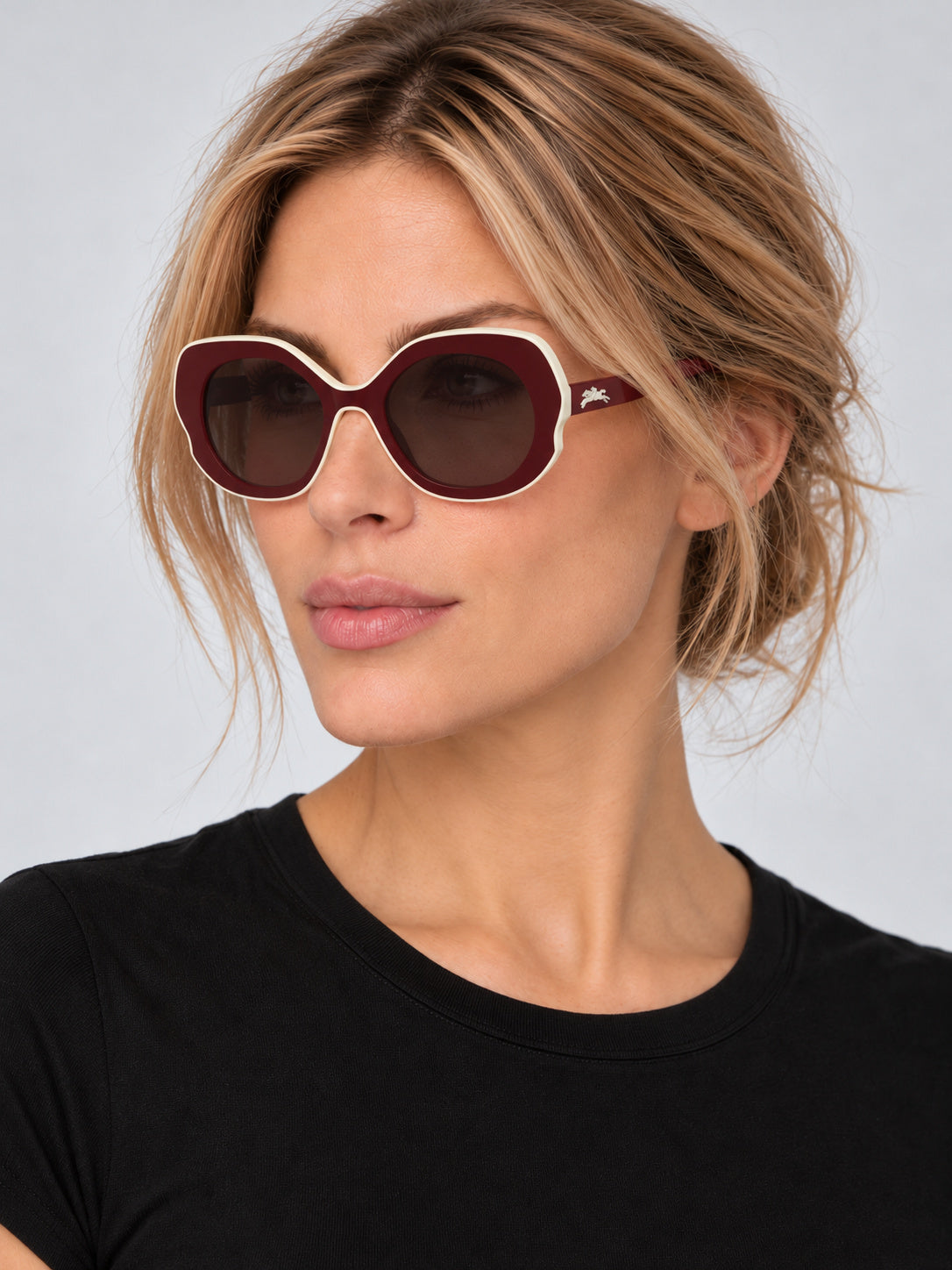 Longchamp Women's 52 mm Burgundy Sunglasses LO780SN-601-52