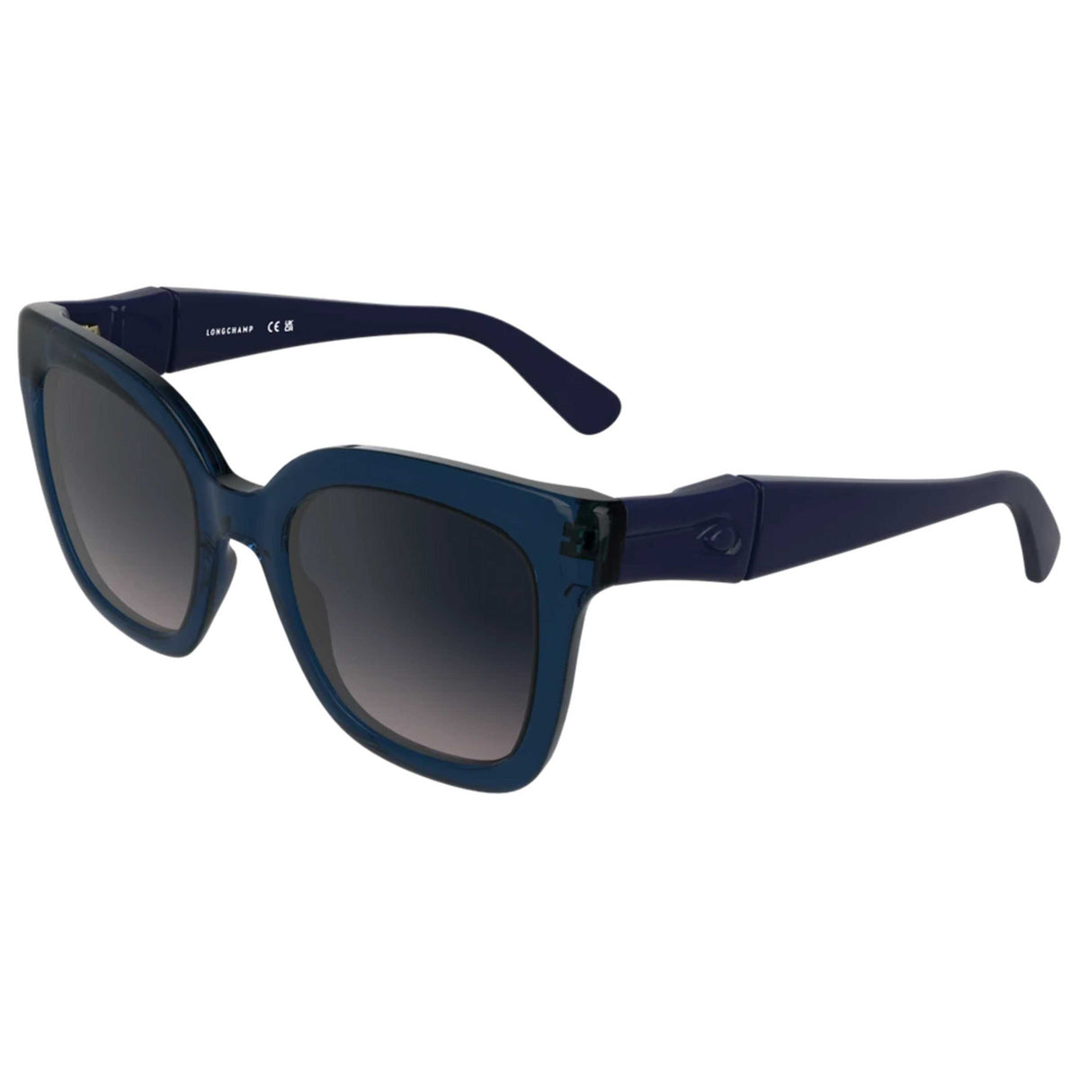 משקפי שמש Longchamp דגם LO793S-400-53 לנשים 53 מ״מ בצבע Transparent Blue