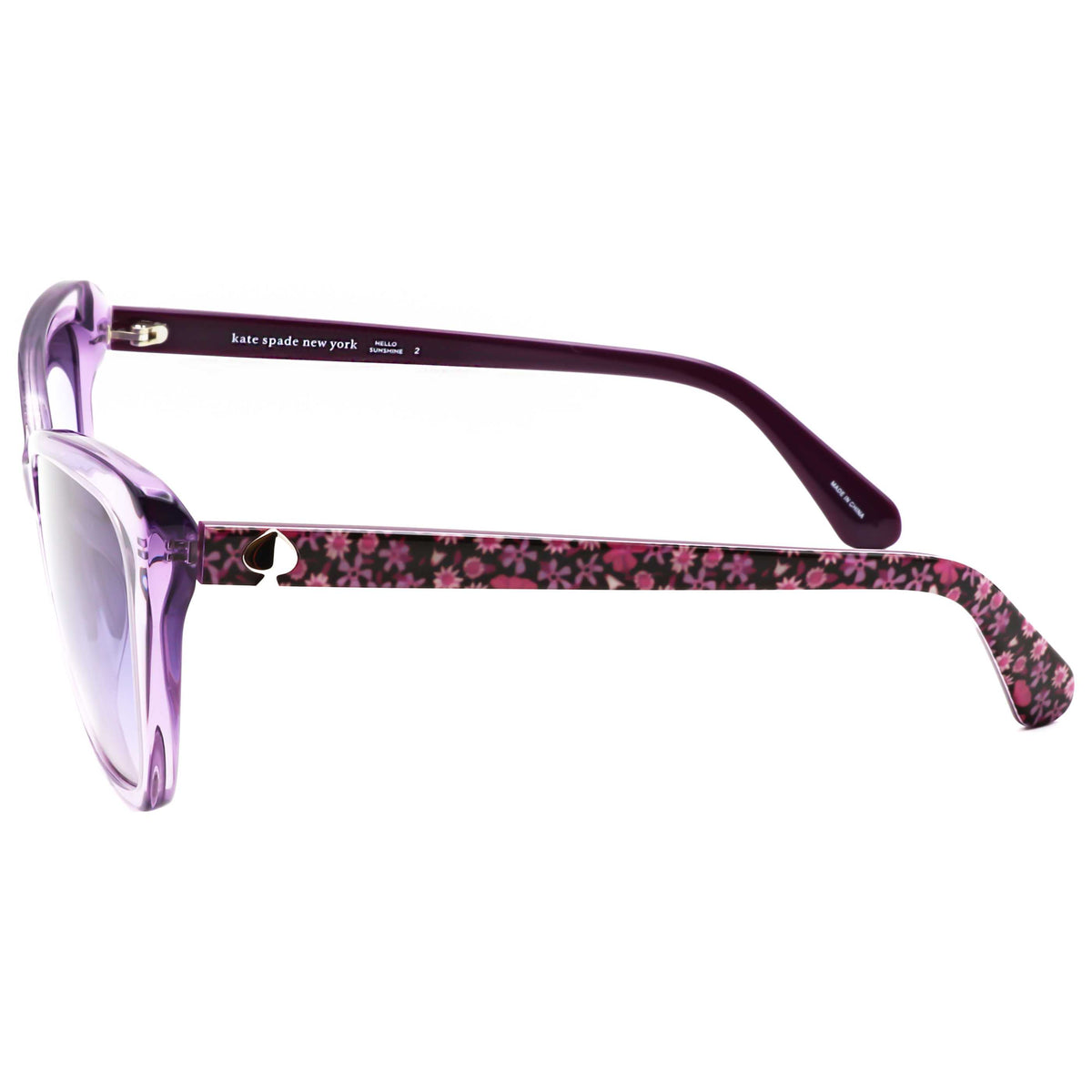Kate Spade Women's 55mm Lilac Sunglasses LUCCA-G-S-789-55