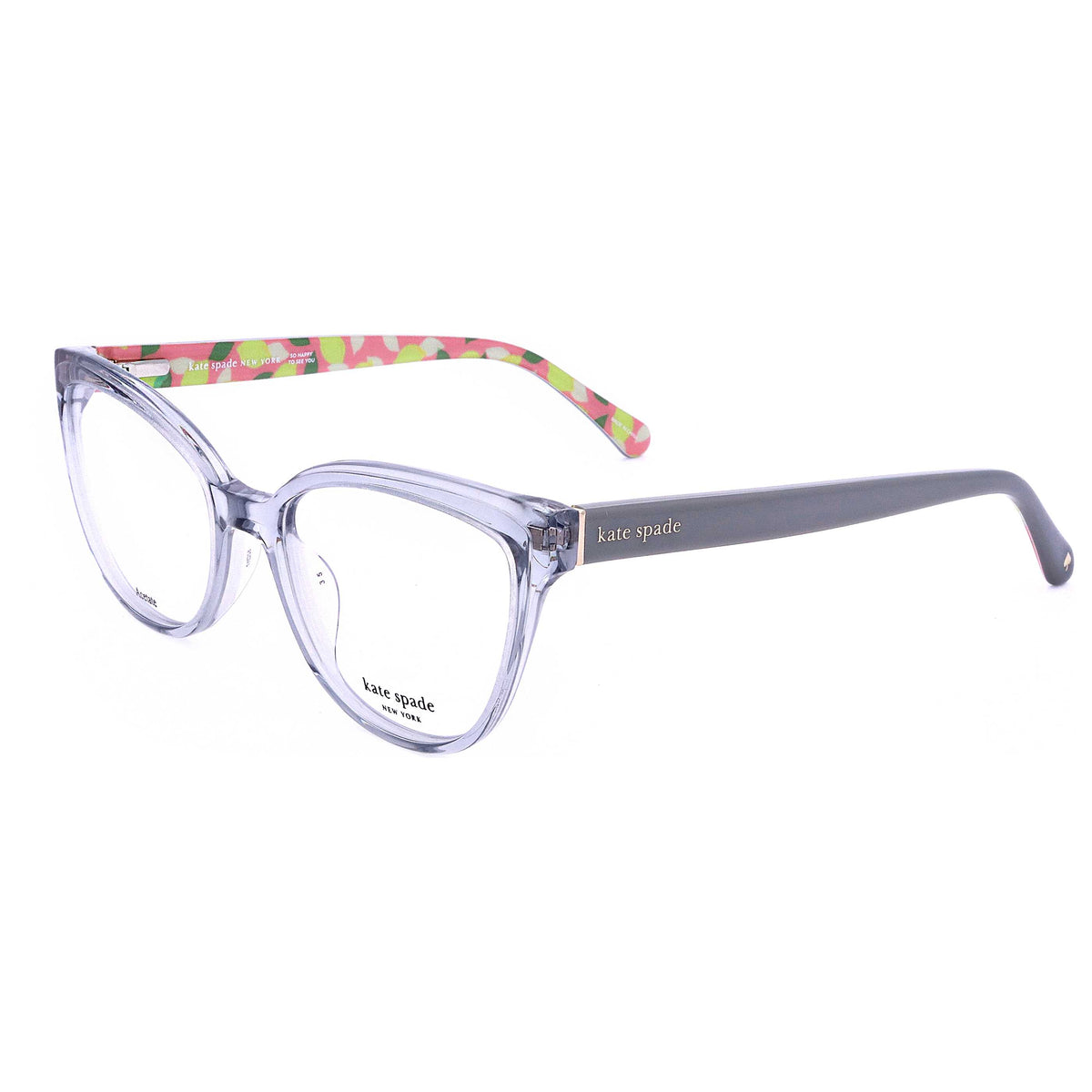 משקפי ראייה Kate Spade דגם Lucinda לנשים 52 מ״מ בצבע אפור
