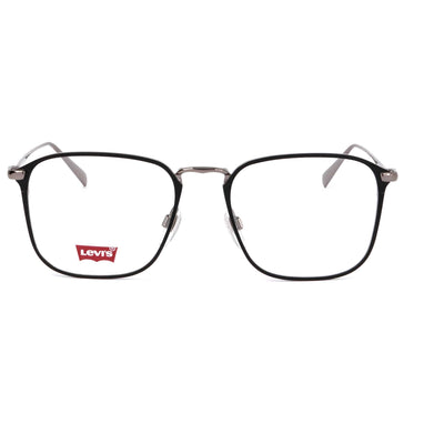 משקפי ראייה Levi's דגם Lv5000 לגברים 52 מ״מ בצבע שחור מט רותניום