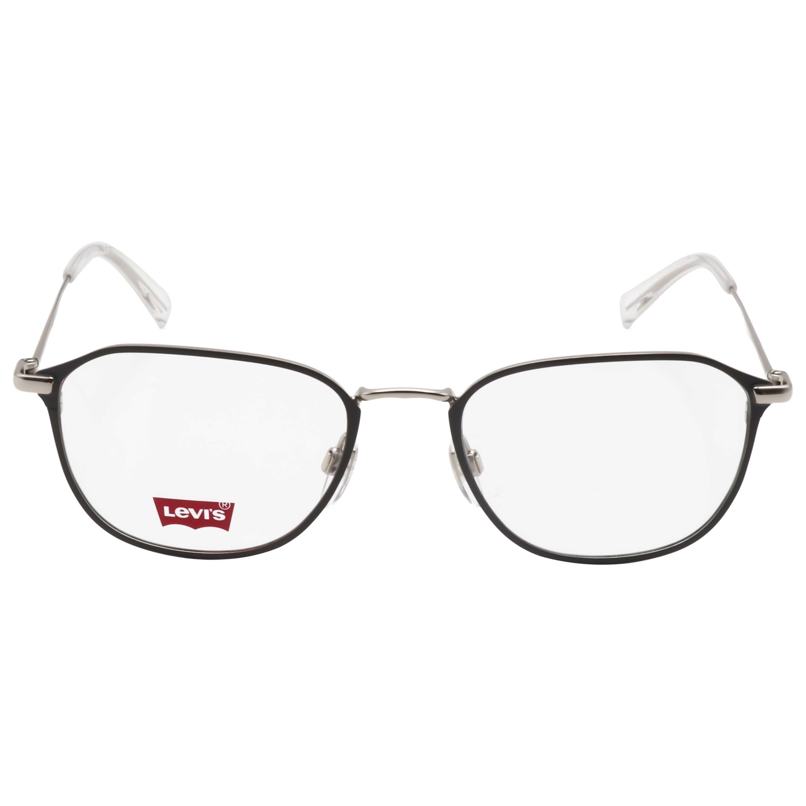 משקפי ראייה Levi's דגם Lv5010 לגברים 52 מ״מ בצבע אפור מט