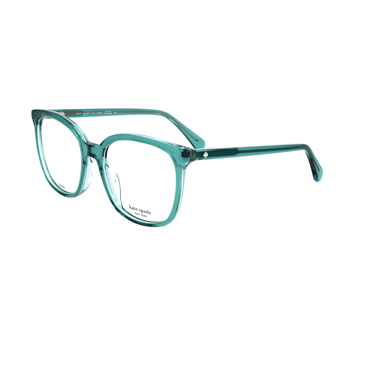 משקפי ראייה Kate Spade דגם Madrigal לנשים 53 מ״מ בצבע שקוף Teal כחול