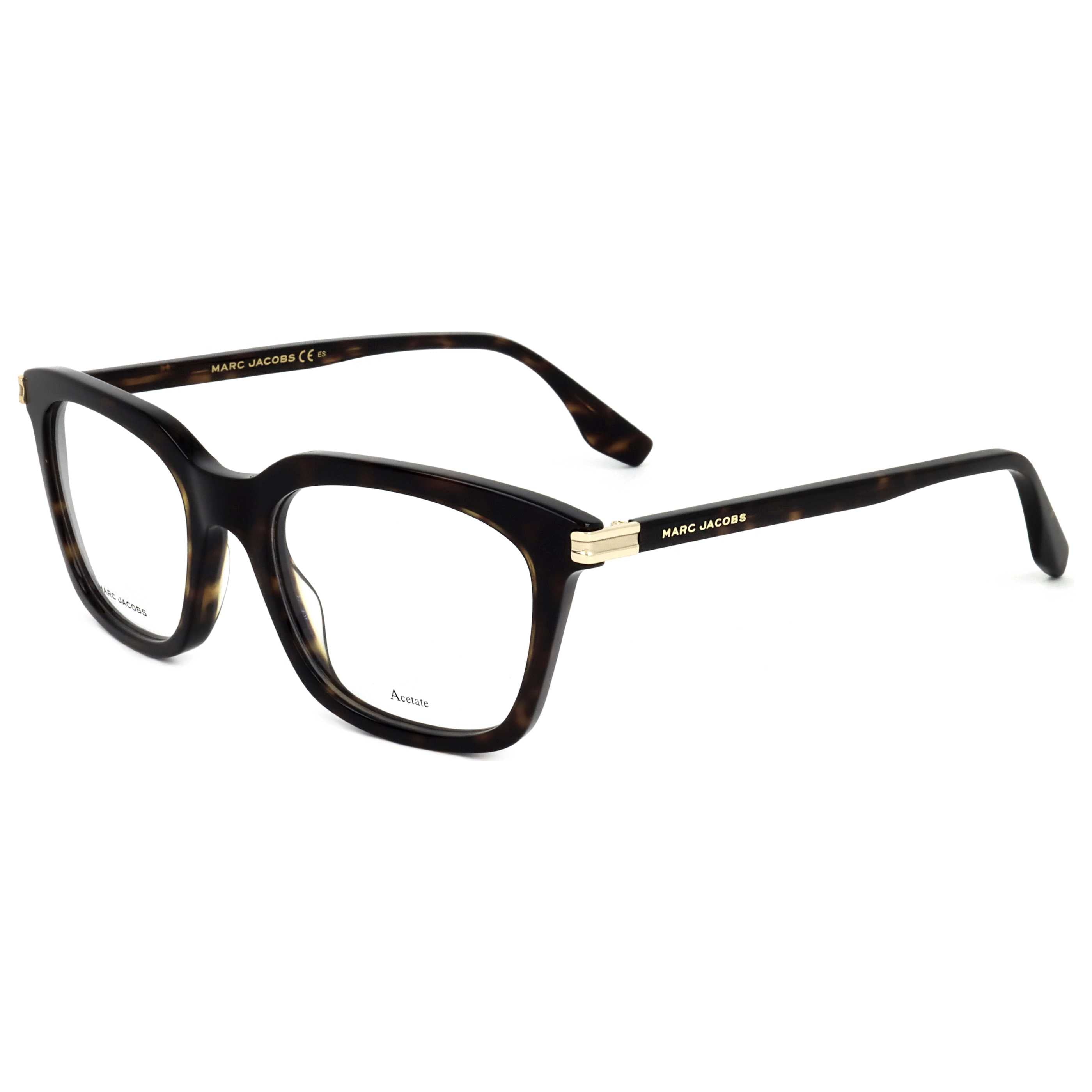 משקפי ראייה Marc Jacobs דגם Marc570 לגברים 52 מ״מ בצבע הוואנה