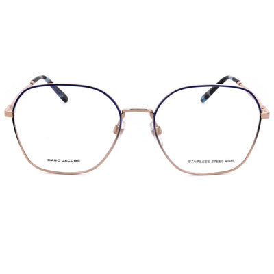 משקפי ראייה Marc Jacobs דגם Marc703 לנשים 56 מ״מ בצבע מט כחול זהב