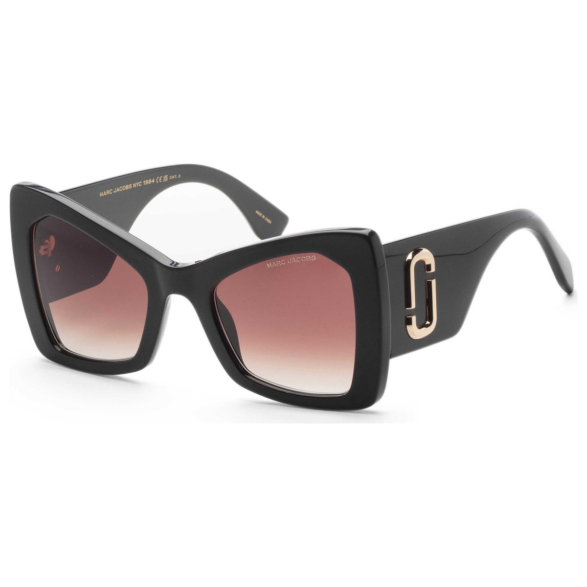 משקפי שמש Marc Jacobs דגם MARC761-S-807-52 לנשים 52 מ״מ בצבע שחור