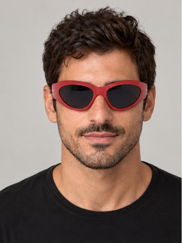 משקפי שמש Marc Jacobs דגם MARC773-S-C9A-62 יוניסקס 62 מ״מ בצבע אדום