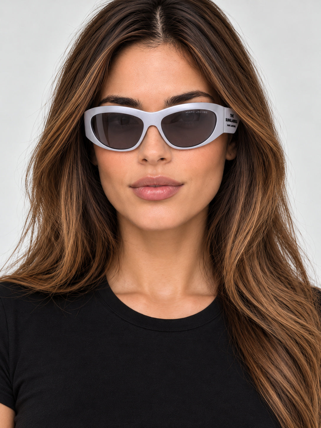 משקפי שמש Marc Jacobs דגם MARC773-S-YB7-62 יוניסקס 62 מ״מ בצבע כסוף