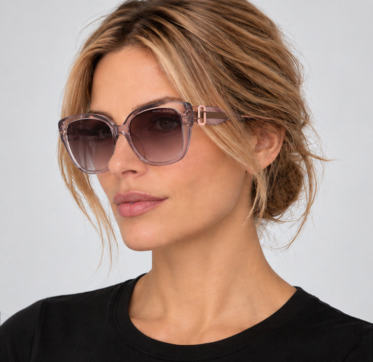 Marc Jacobs Women's 57 mm Crystal Nude Sunglasses MARC791-F-S-FWM-57