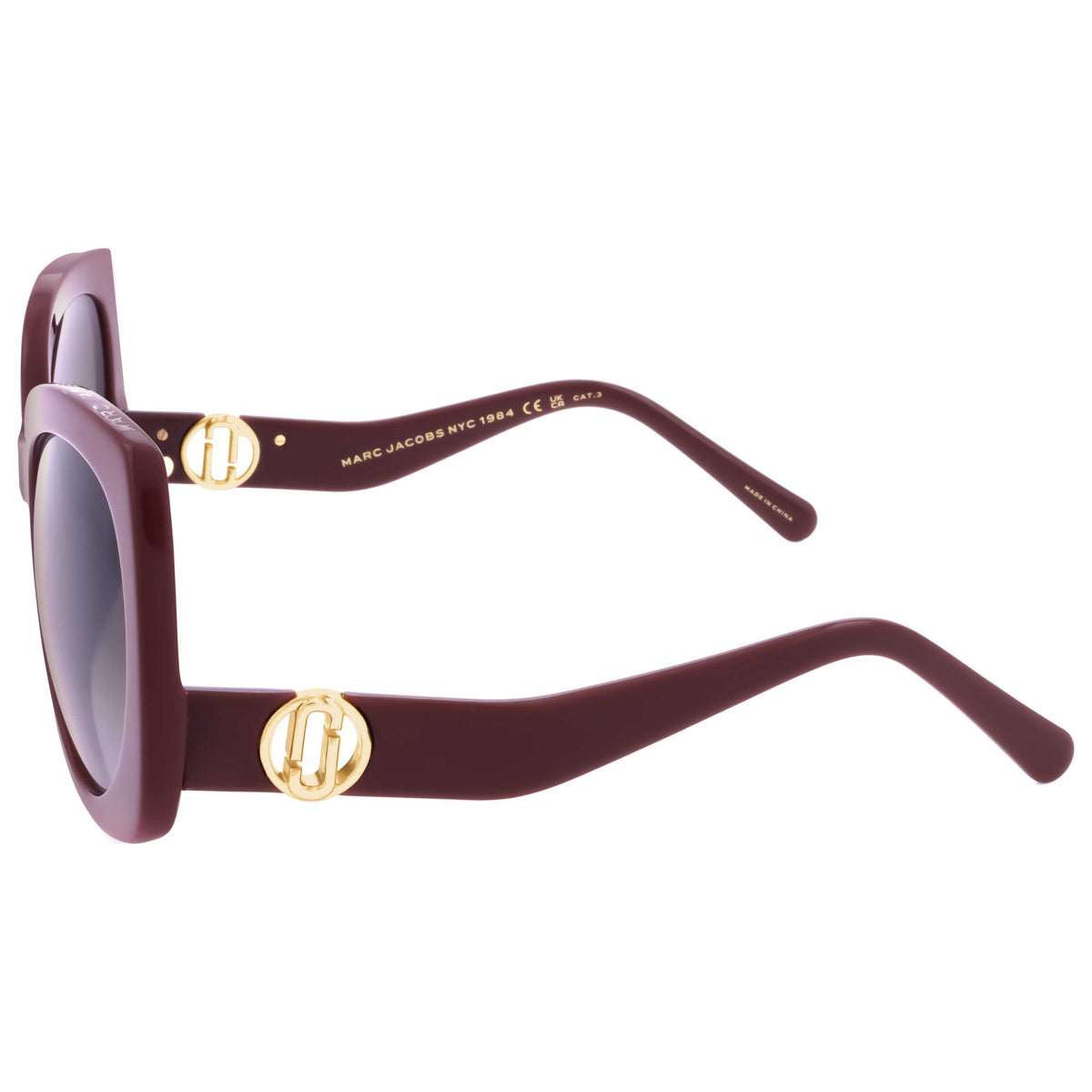 משקפי שמש Marc Jacobs דגם MARC808-S-LHF-57 לנשים 57 מ״מ בצבע Burgundy
