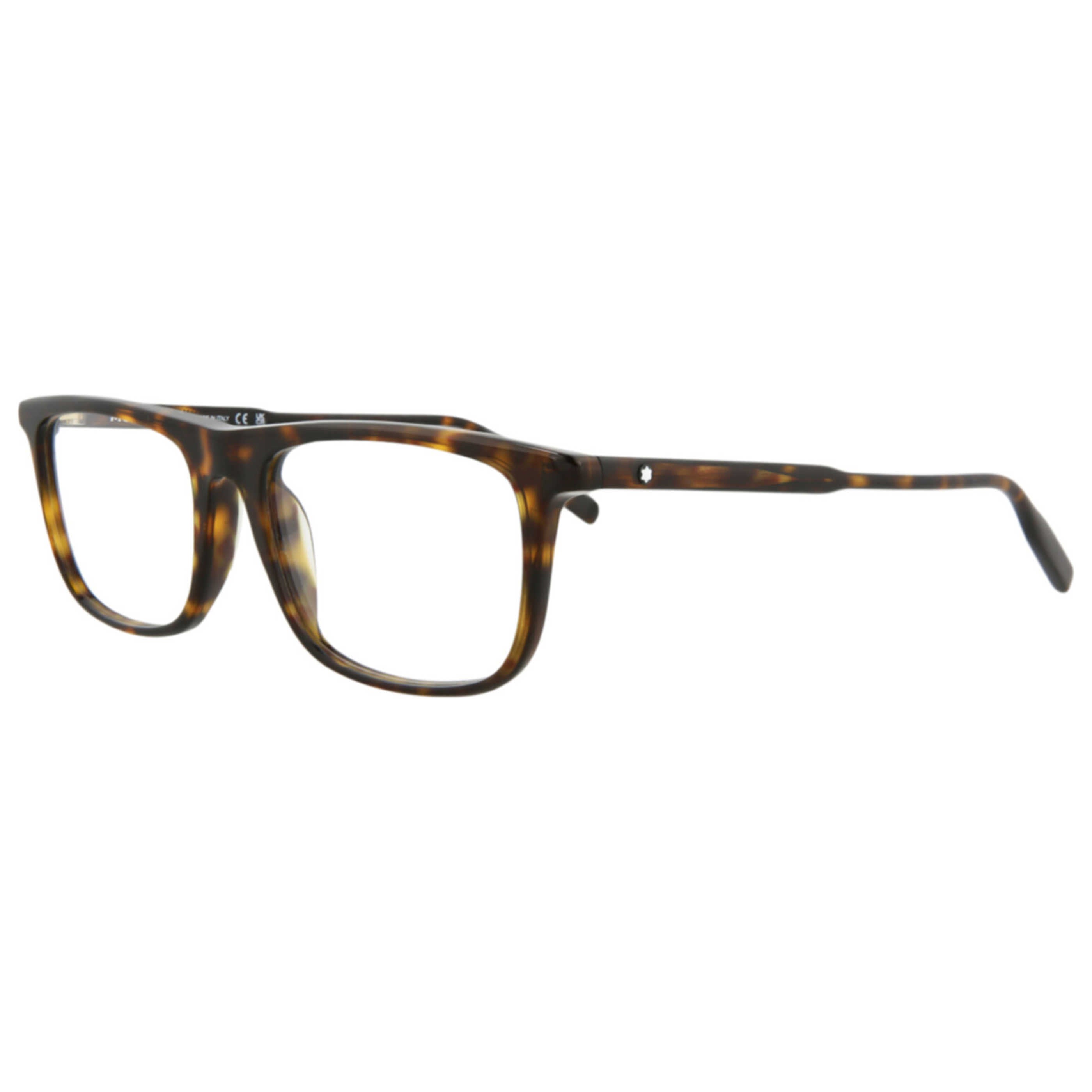 משקפי ראייה Montblanc דגם Mb0012O לגברים 56 מ״מ בצבע הוואנה