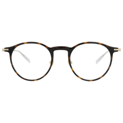 משקפי ראייה Montblanc דגם Mb0099O לגברים 48 מ״מ בצבע הוואנה זהב