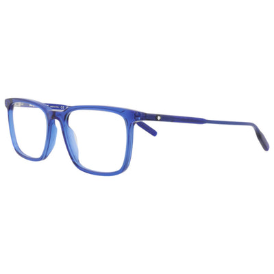 משקפי ראייה Montblanc דגם Mb0197O לגברים 53 מ״מ בצבע כחול