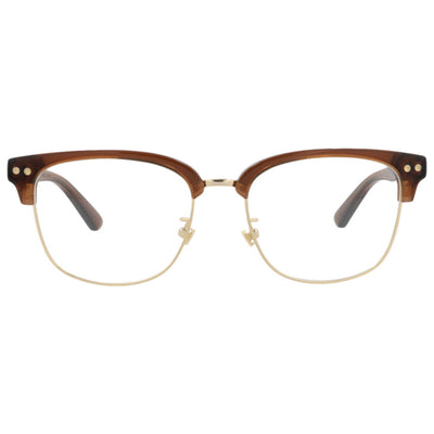 משקפי ראייה Montblanc דגם Mb0259Ok לגברים 55 מ״מ בצבע חום