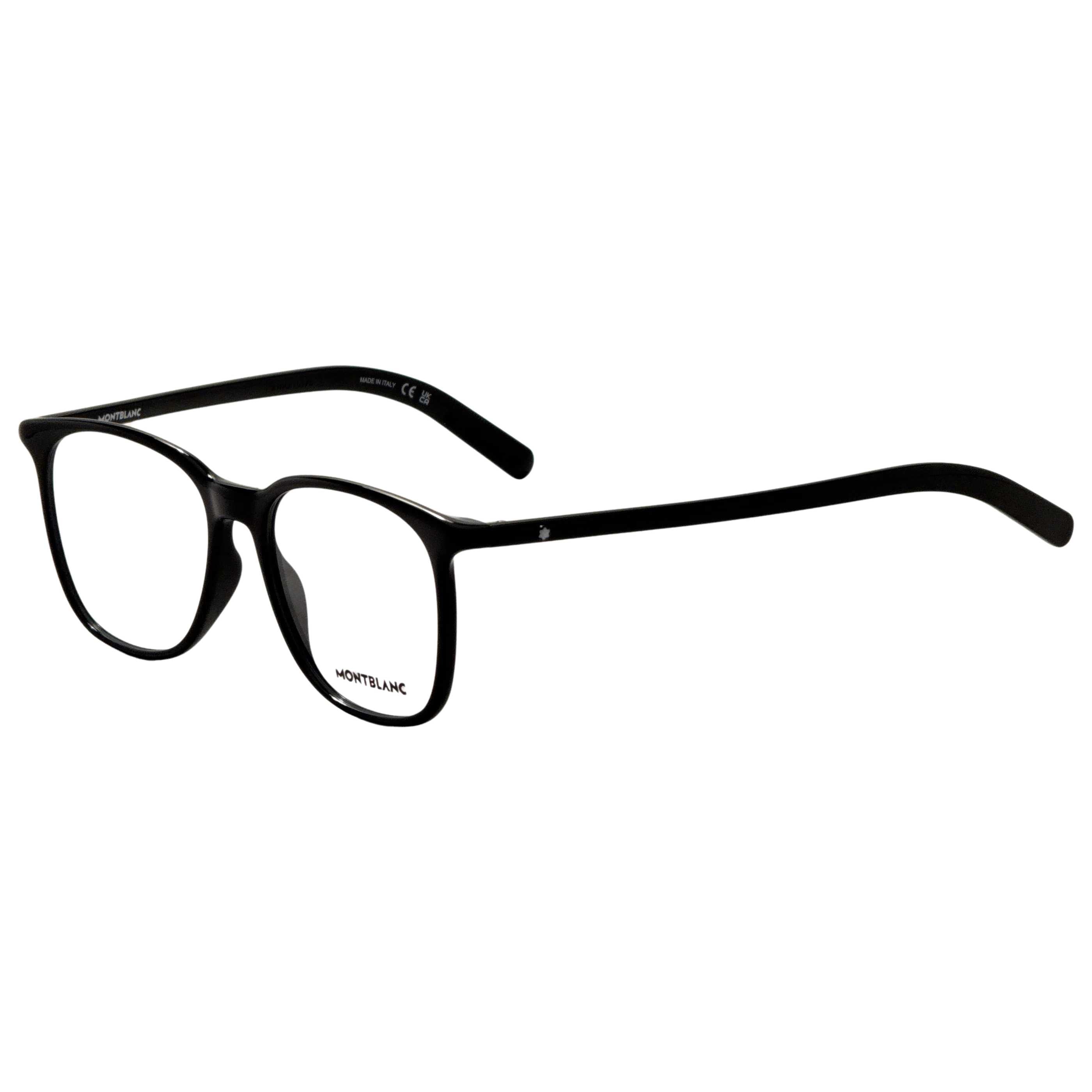משקפי ראייה Montblanc דגם Mb0327O לגברים 54 מ״מ בצבע שחור