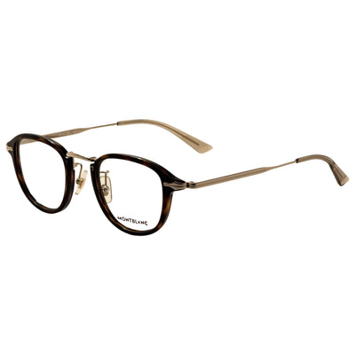 משקפי ראייה Montblanc דגם Mb0336O לגברים 48 מ״מ בצבע הוואנה