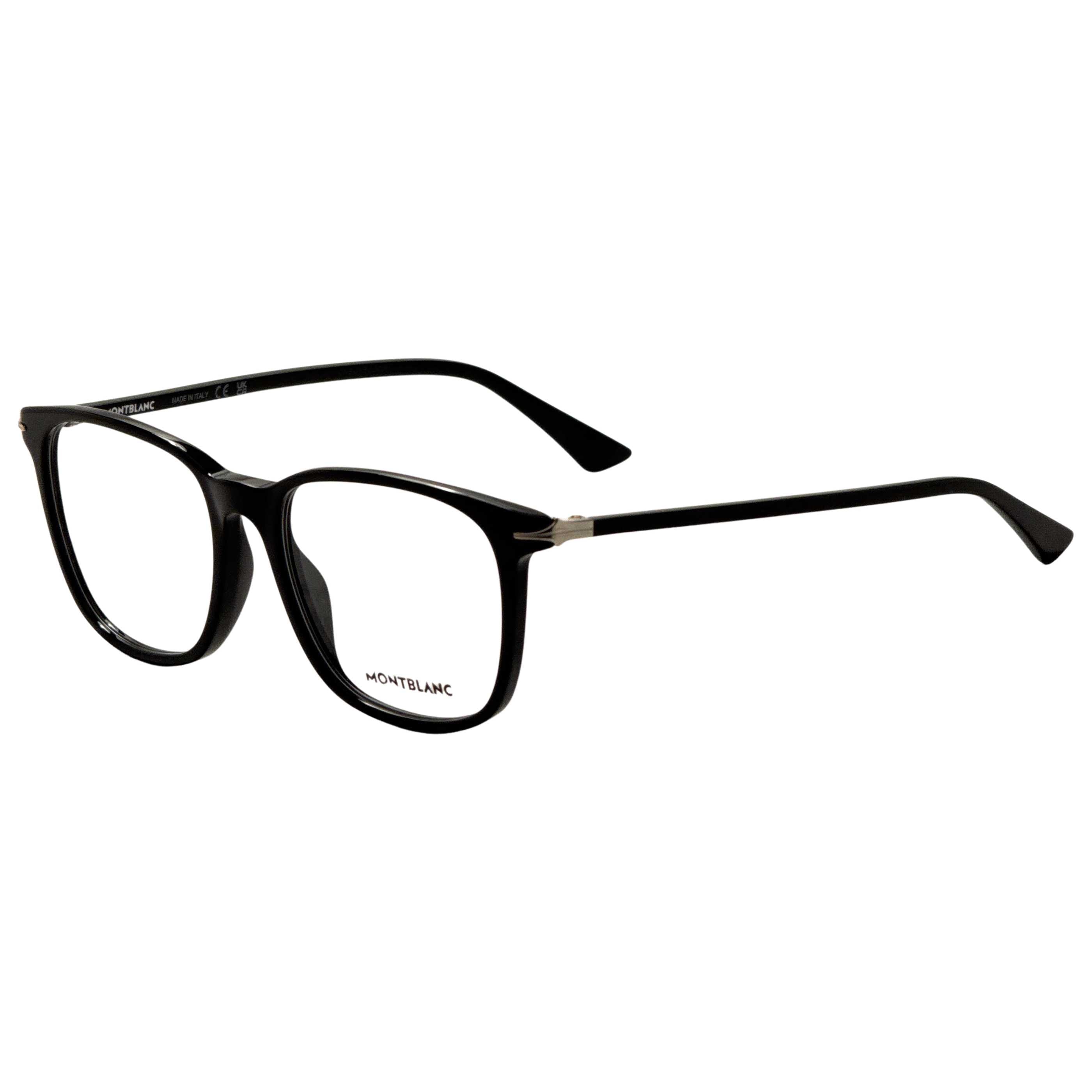 משקפי ראייה Montblanc דגם Mb0338O לגברים 54 מ״מ בצבע שחור