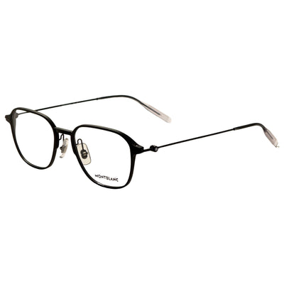 משקפי ראייה Montblanc דגם Mb0358O לגברים 51 מ״מ בצבע שחור