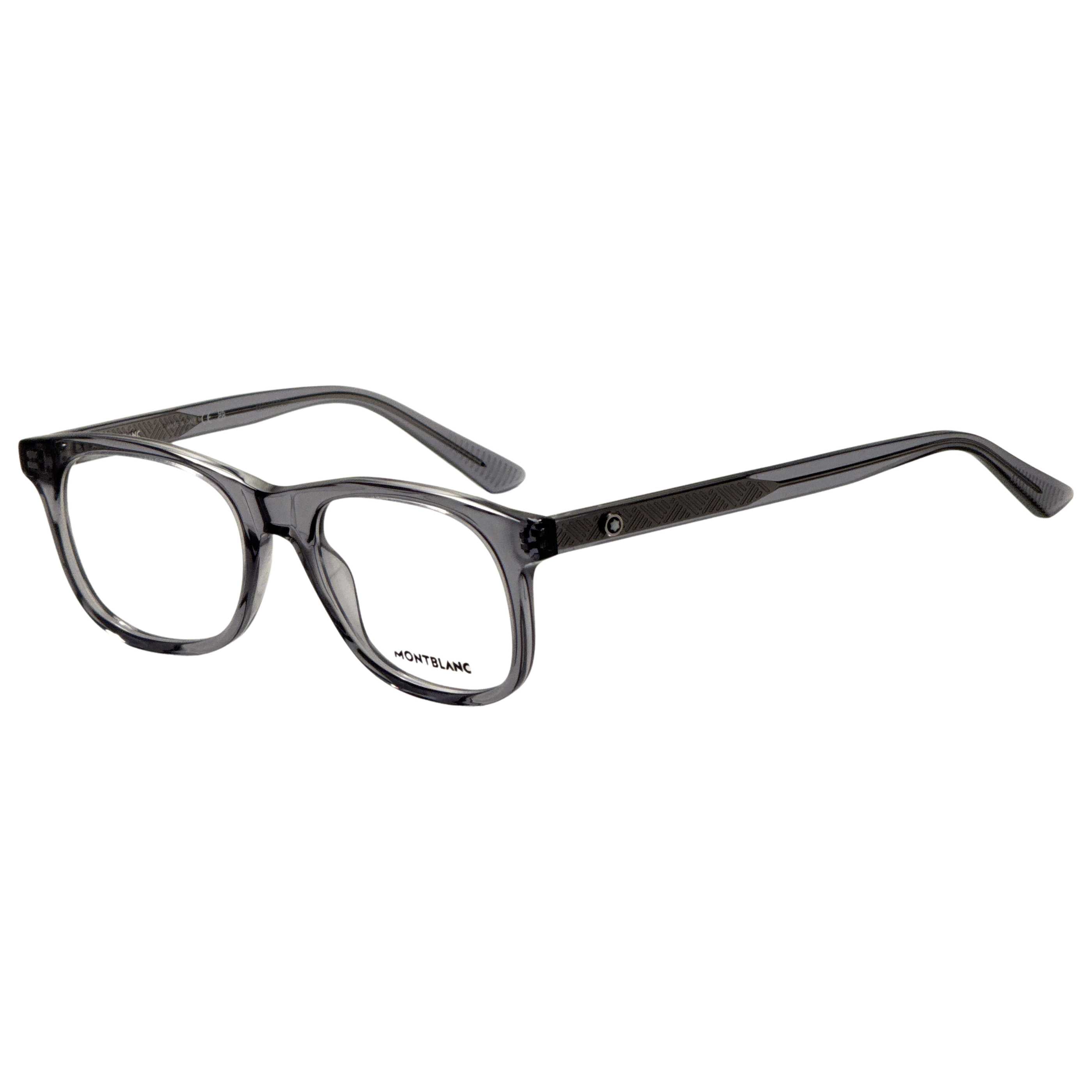 משקפי ראייה Montblanc דגם Mb0385O לגברים 54 מ״מ בצבע אפור