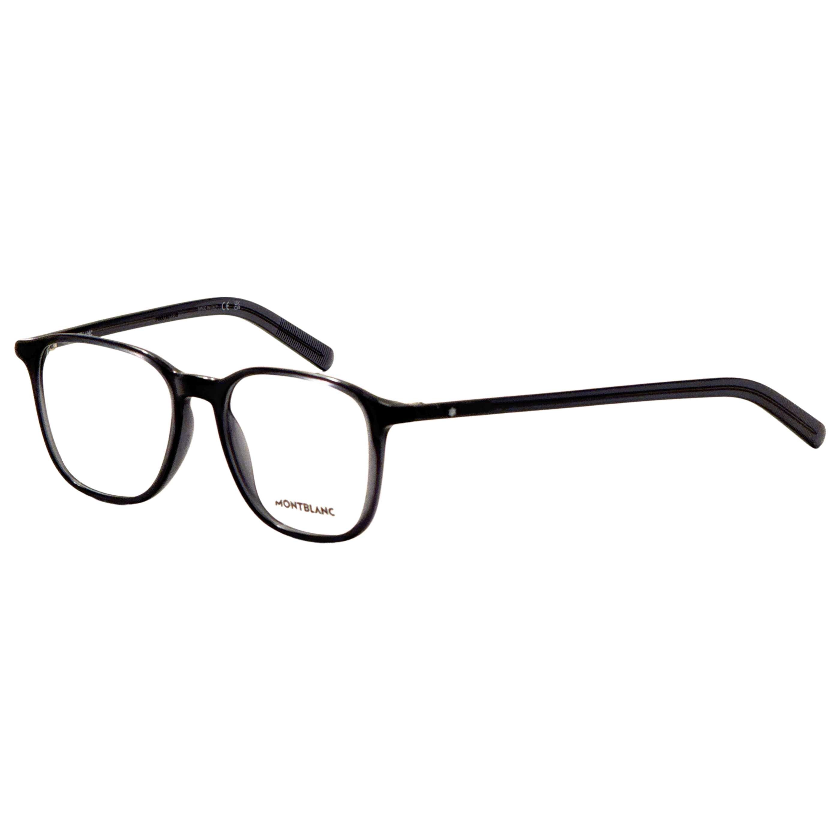 משקפי ראייה Montblanc דגם Mb0386O לגברים 52 מ״מ בצבע אפור