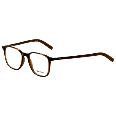משקפי ראייה Montblanc דגם Mb0386O לגברים 52 מ״מ בצבע אפור כהה