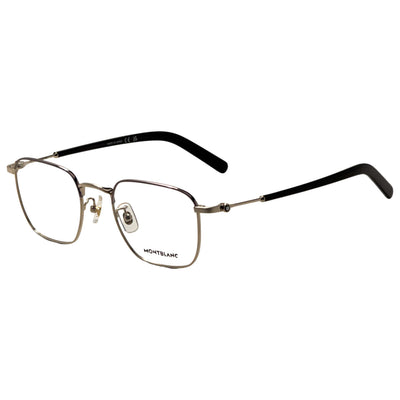 משקפי ראייה Montblanc דגם Mb0389O לגברים 52 מ״מ בצבע שחור זהב