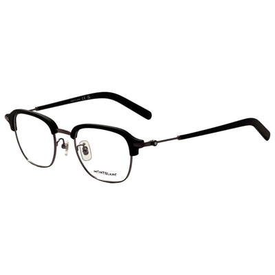 משקפי ראייה Montblanc דגם Mb0390O לגברים 50 מ״מ בצבע שחור גנמטאל