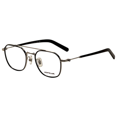 משקפי ראייה Montblanc דגם Mb0391Oa לגברים 51 מ״מ בצבע כסוף