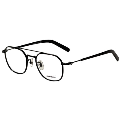 משקפי ראייה Montblanc דגם Mb0391Oa לגברים 51 מ״מ בצבע שחור