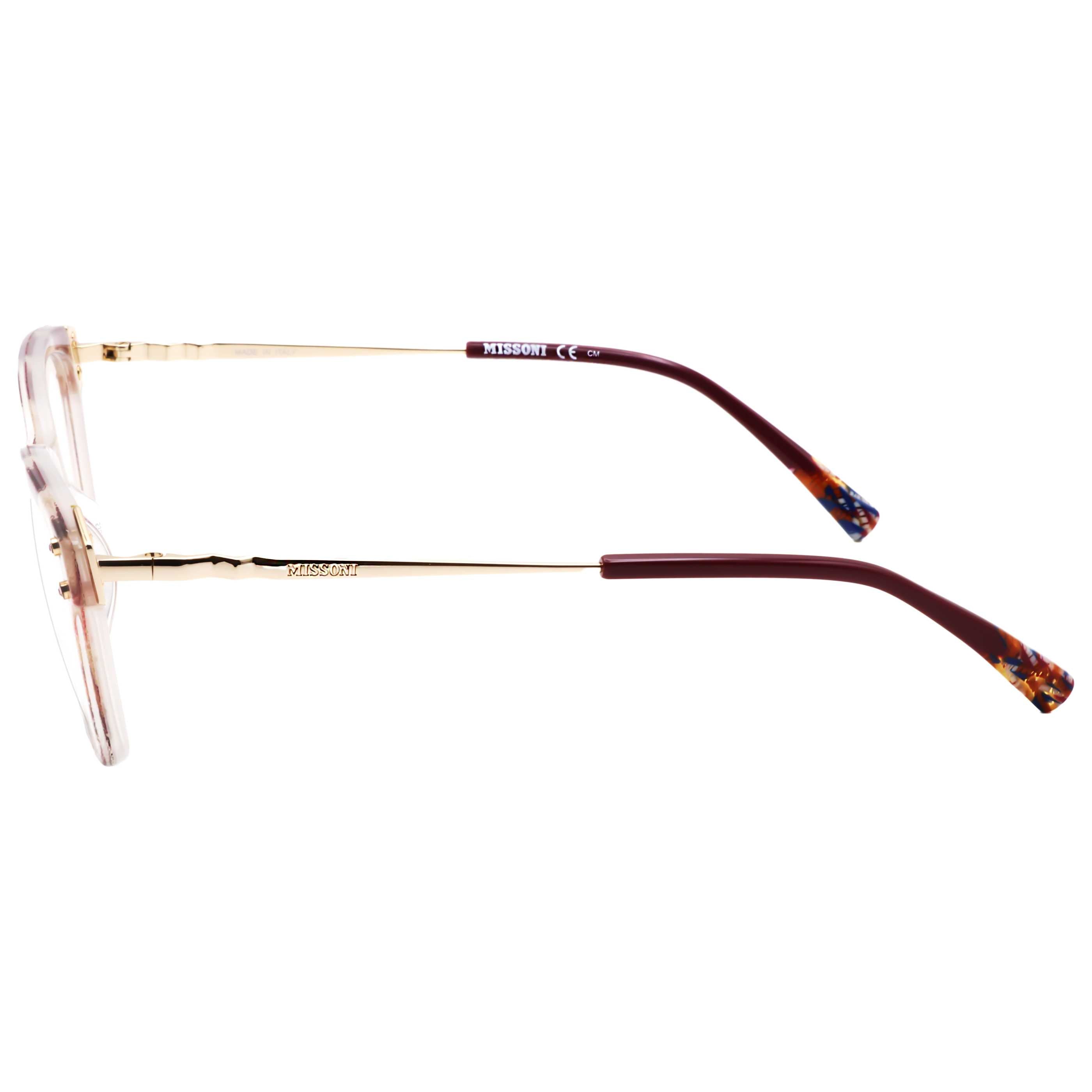 משקפי ראייה Missoni דגם Mis0006 לנשים 53 מ״מ בצבע Plum רב־צבעוני