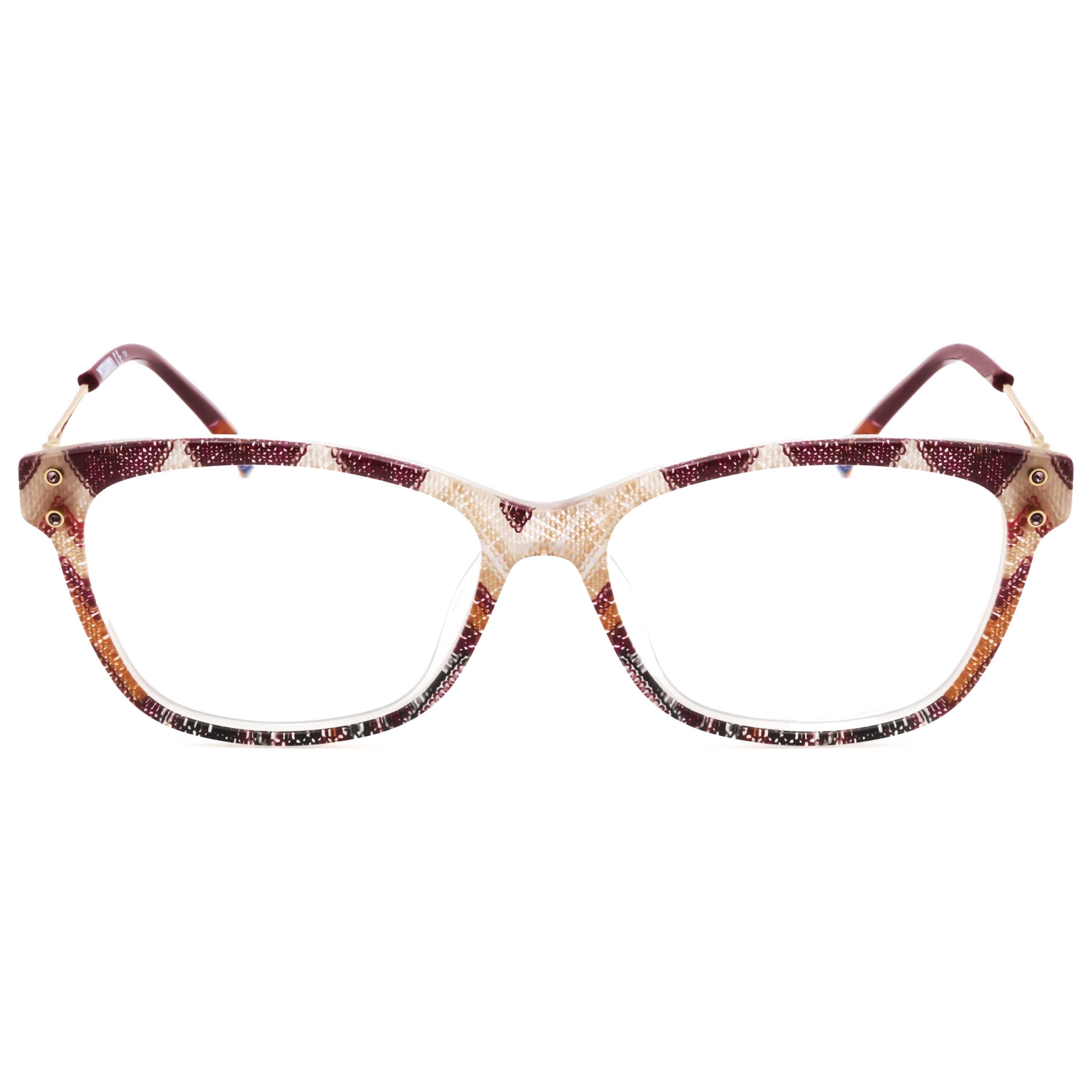 משקפי ראייה Missoni דגם Mis0006 לנשים 53 מ״מ בצבע Plum רב־צבעוני