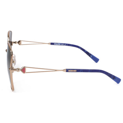 Missoni Women's 59 mm Gold Sunglasses MIS0052-S-DDB-59