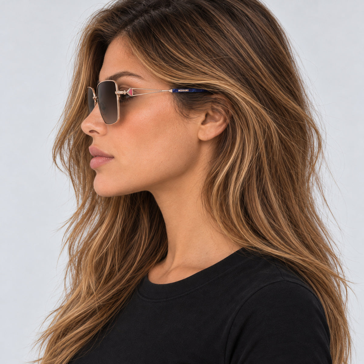 Missoni Women's 59 mm Gold Sunglasses MIS0052-S-DDB-59