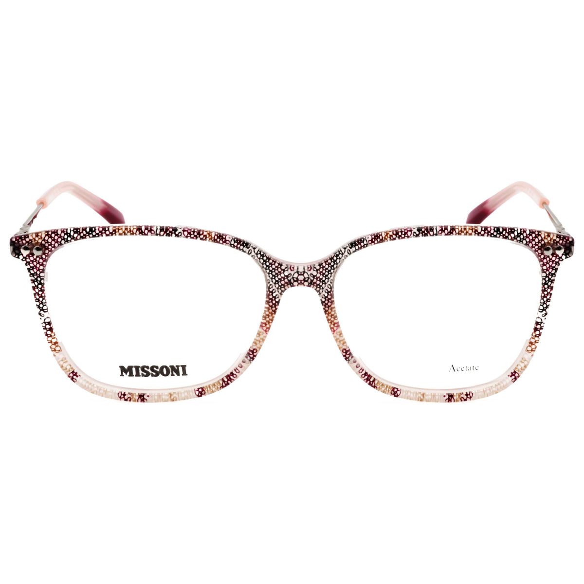 משקפי ראייה Missoni דגם Mis0085 לנשים 53 מ״מ בצבע Cherry Pattren ורוד