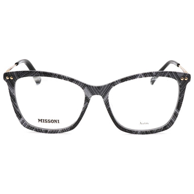 משקפי ראייה Missoni דגם Mis0108 לנשים 53 מ״מ בצבע לבן שחור Pattern